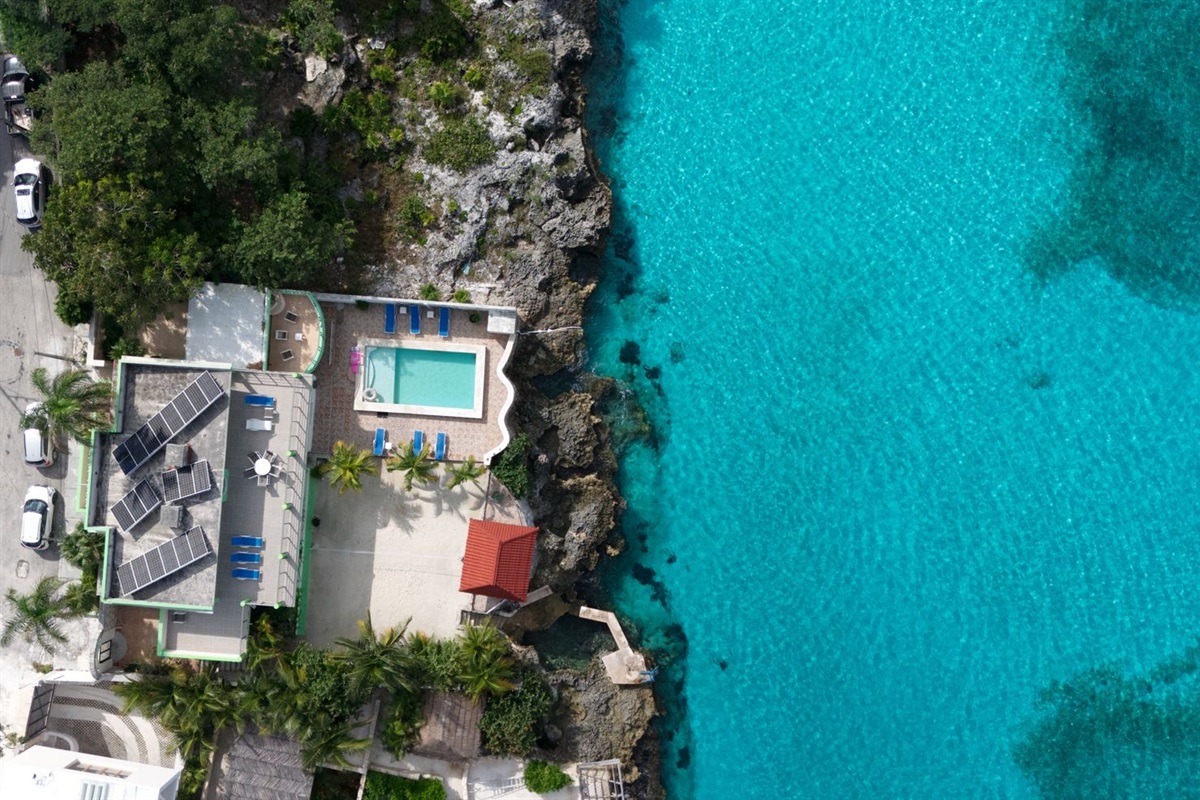 Sky View of Whole Villa