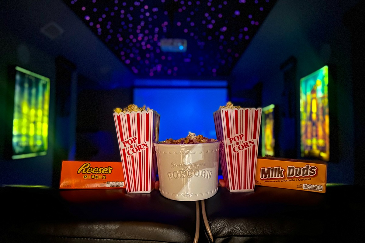 Treat yourself to your own private showing of your family's favorites!