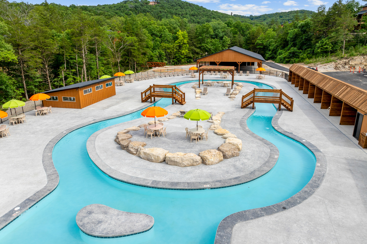 The Lazy River is now open through September! Just steps away from our cabin. A unique amenity you won't find anywhere else!