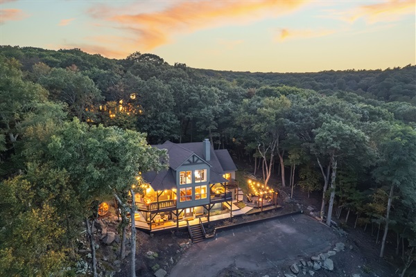 Aerial view of Crawfords Escape