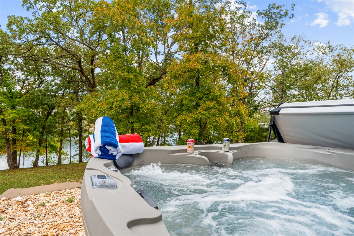 Relax and soak in the gorgeous surroundings