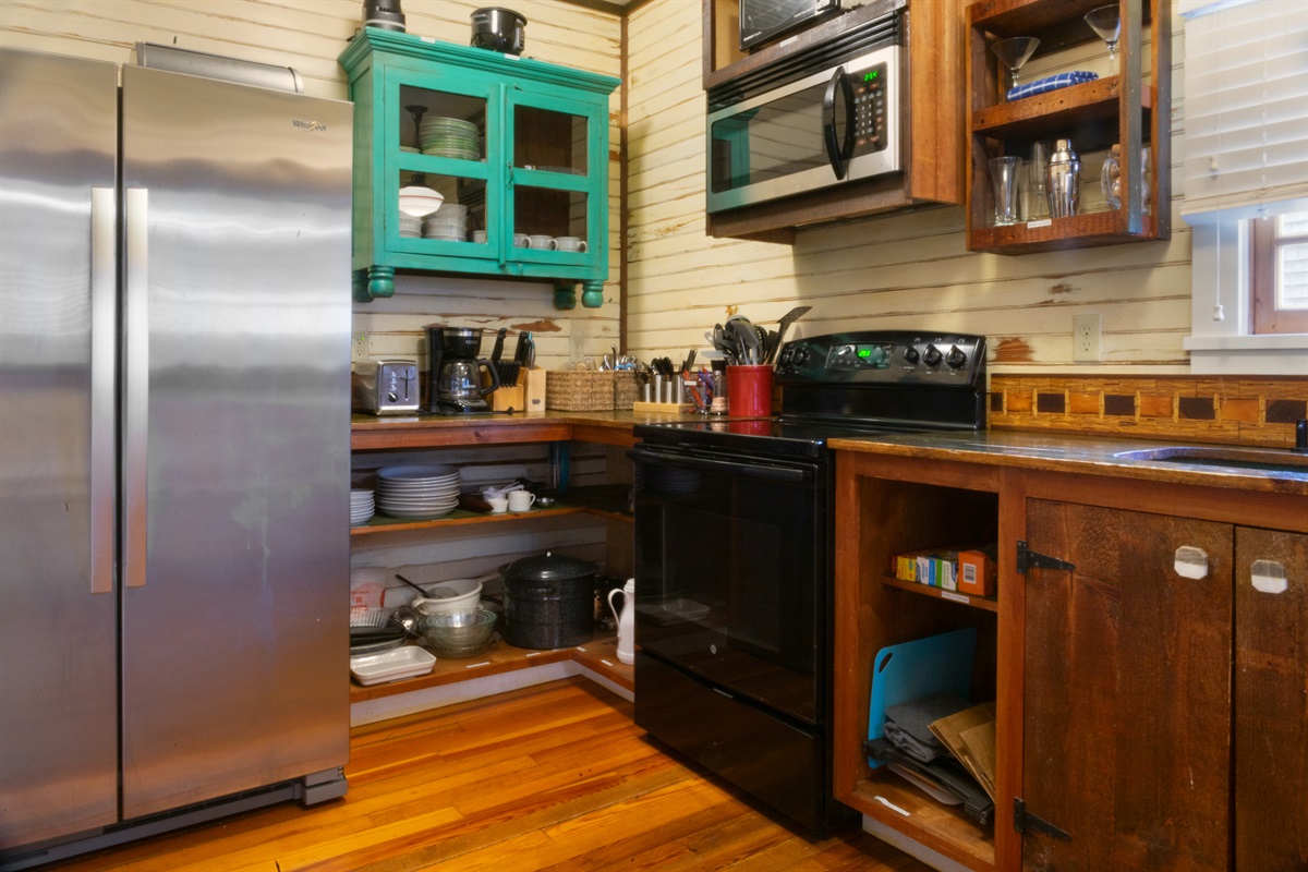 Kitchen - Stove - Microwave - Drip Coffee Maker 