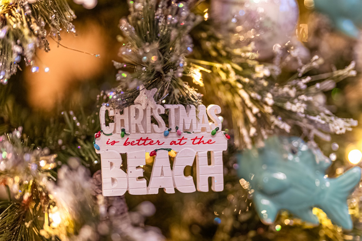 Christmas is better at the beach!