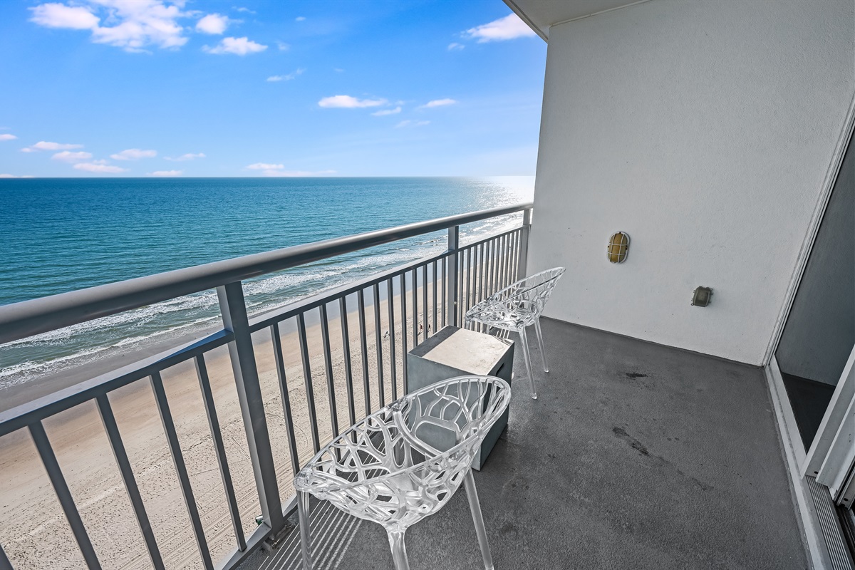 Breathtaking Views from Balcony!