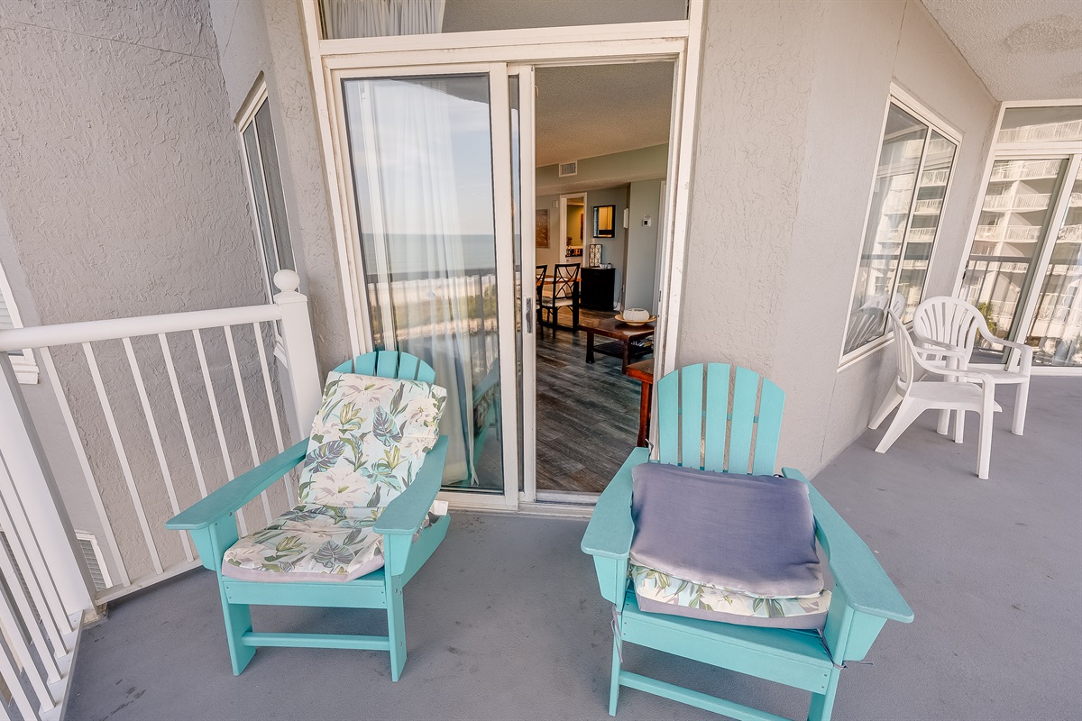 Amazing View from the Balcony!