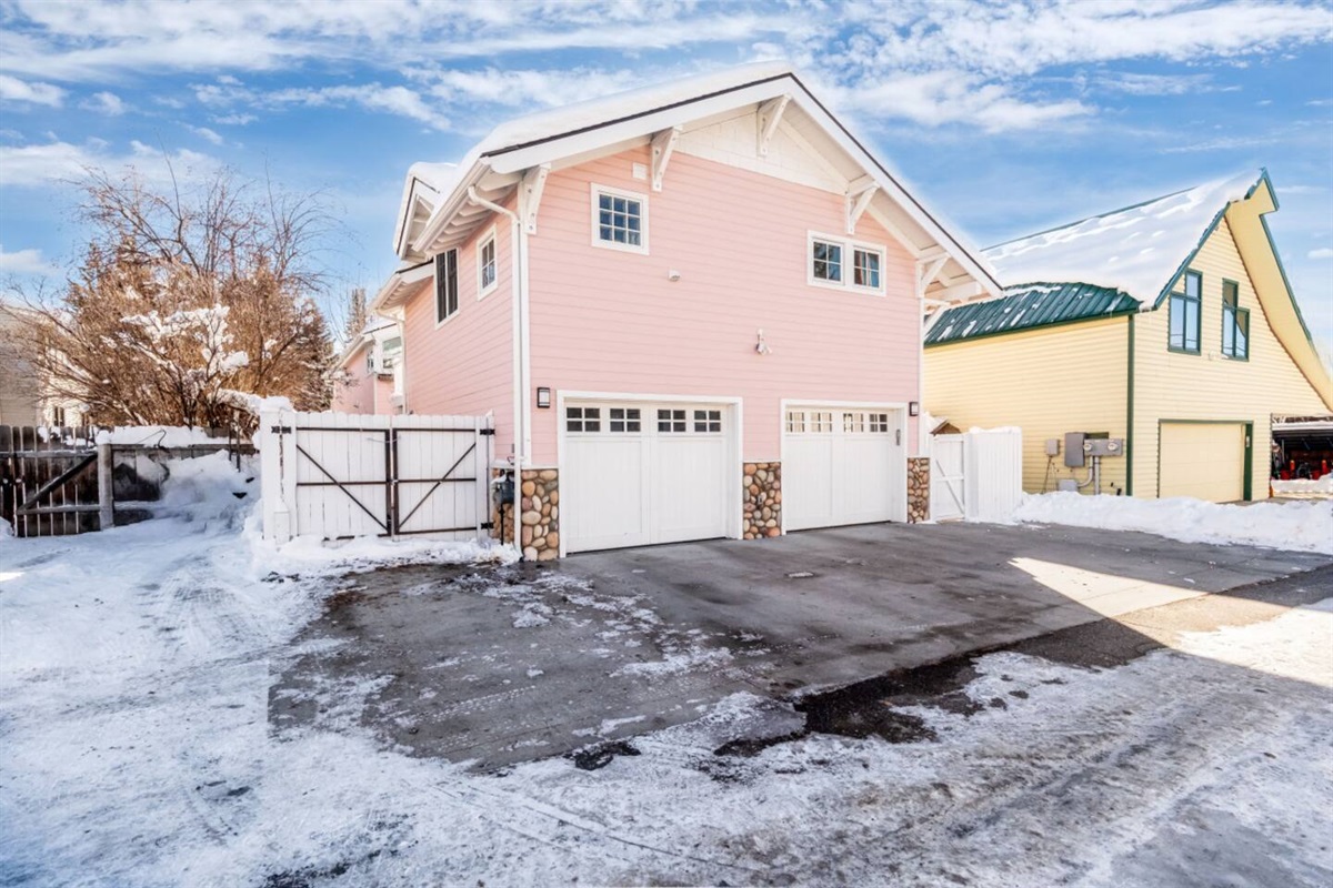 Garage & Back of Carriage House 