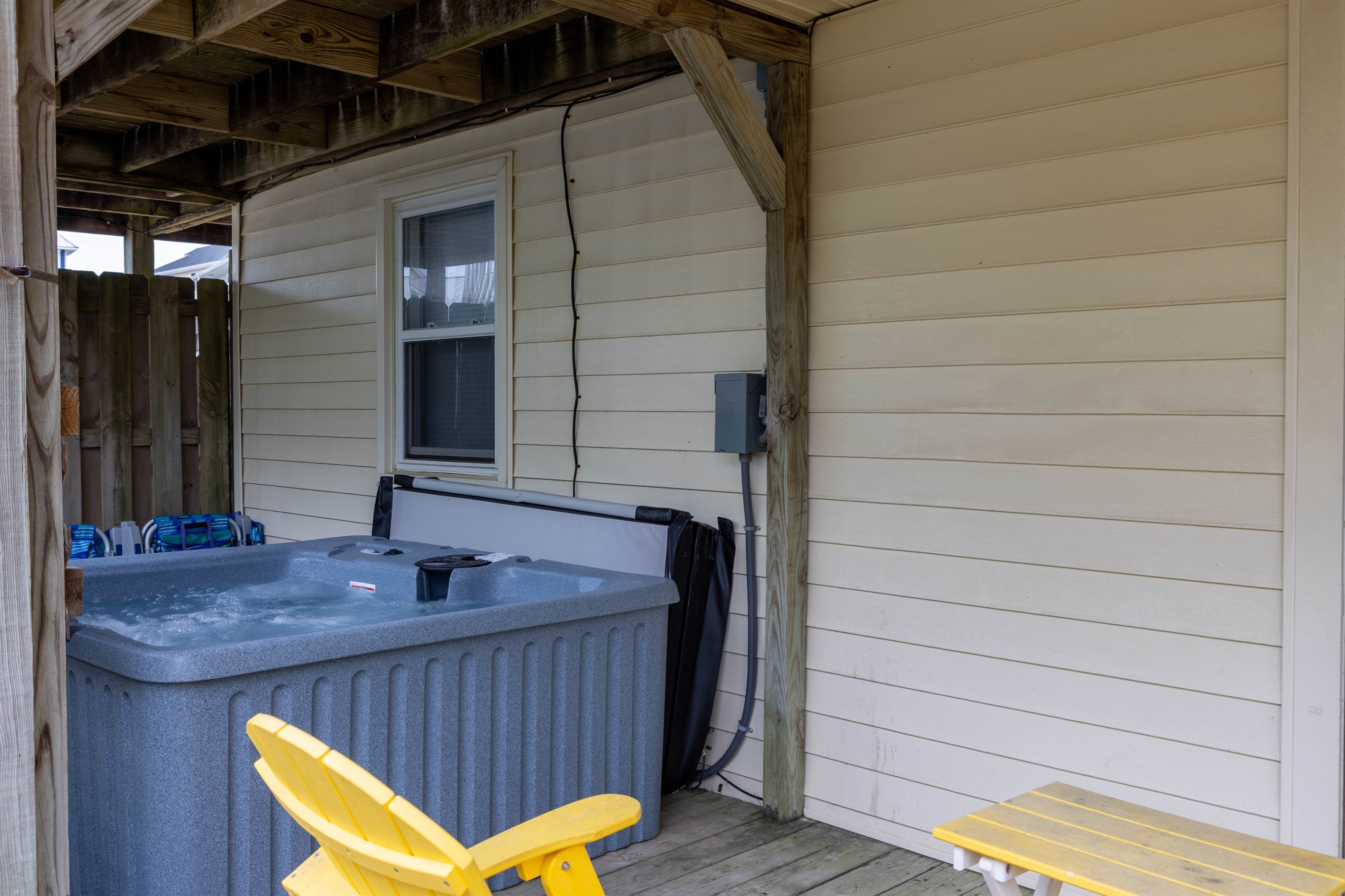 Enjoy hot tub time!