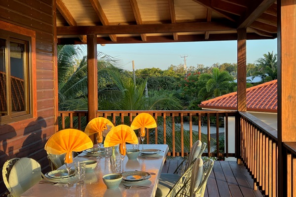 sunrise mimosas deckside