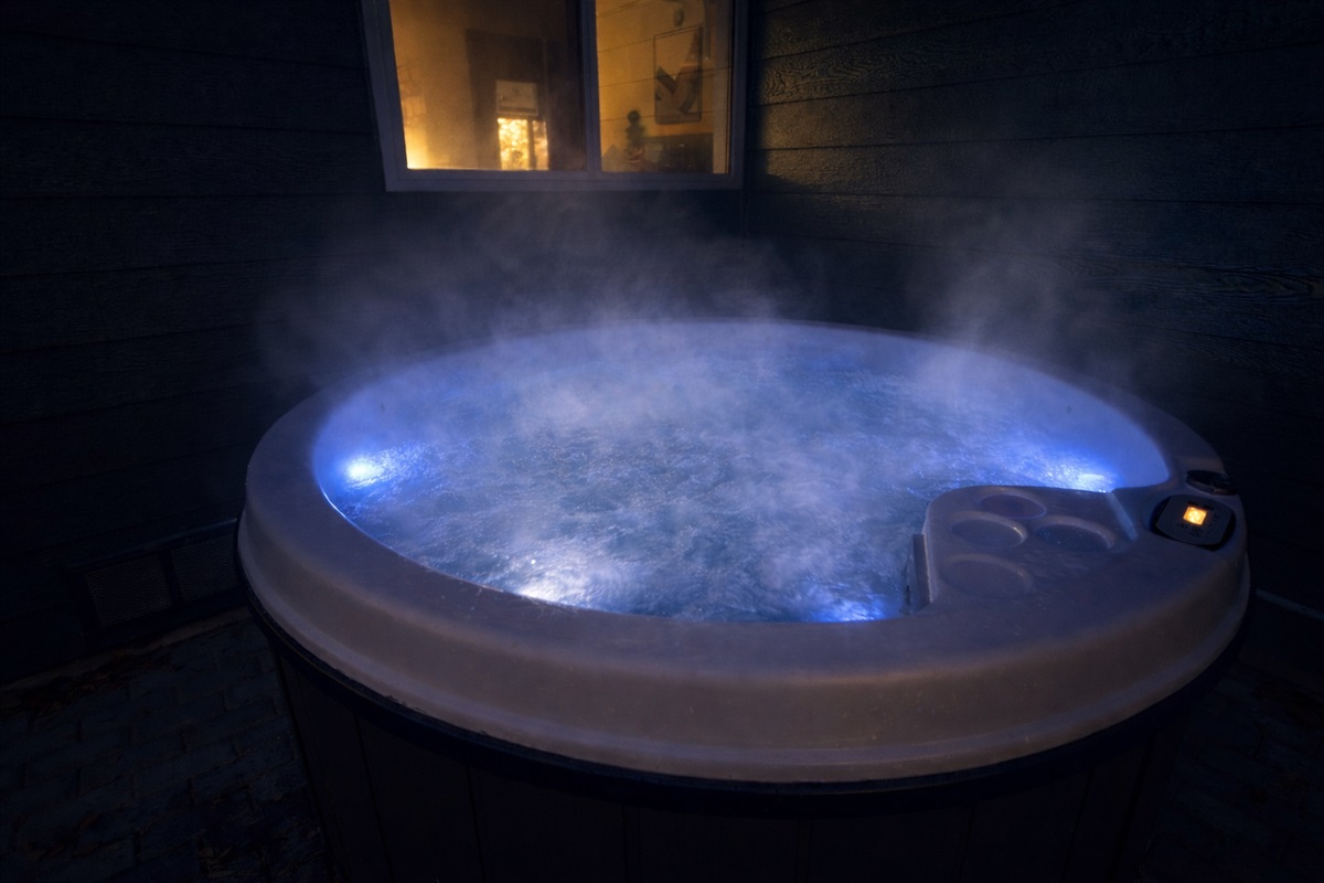 Perfect way to relax after a long day of adventure!