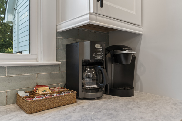 Coffee and Tea Station.