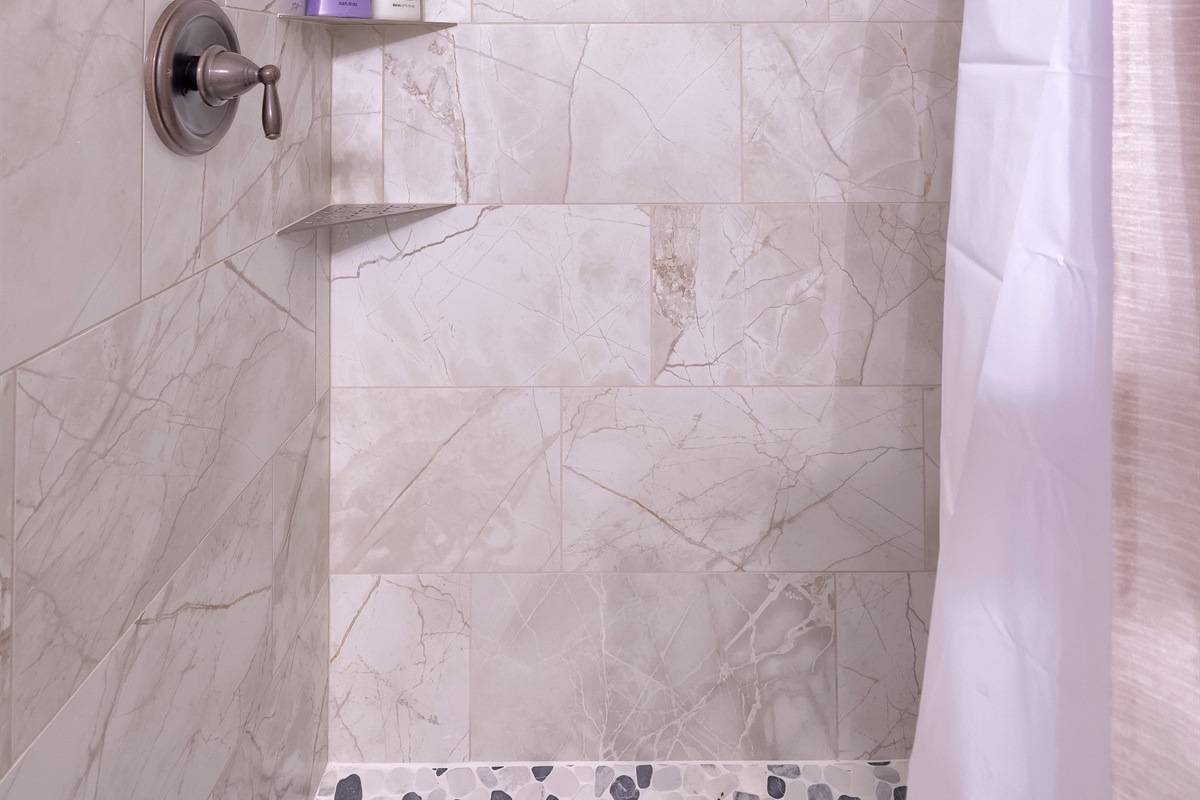 Upscale Tiled Shower