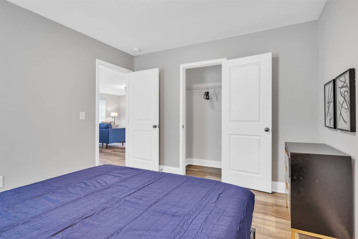 Right side of duplex - Queen bedroom