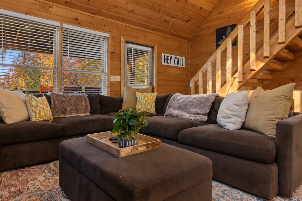 Every detail whispers comfort. This wooden retreat is where relaxation begins.