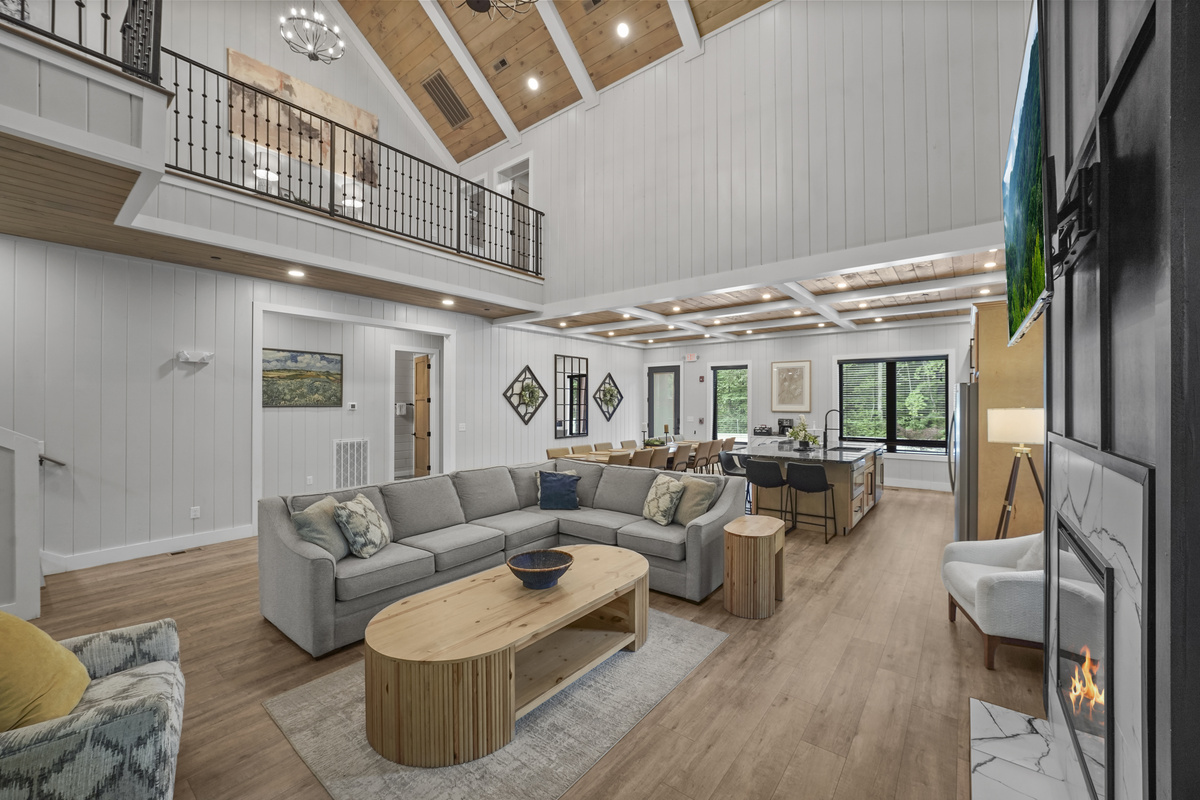 Living room - loft view