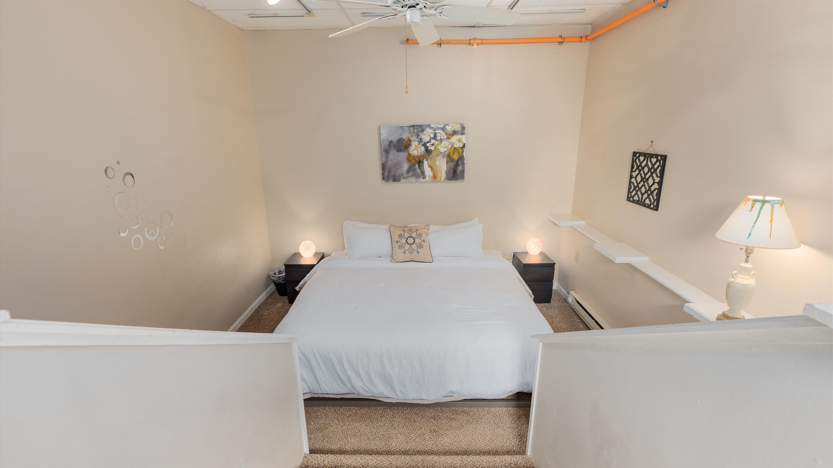 Enjoy Mist's comfortable king bed!
