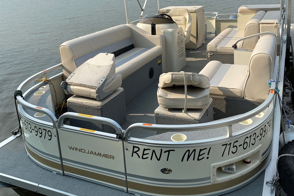 Pontoon Rentals available to our guests
