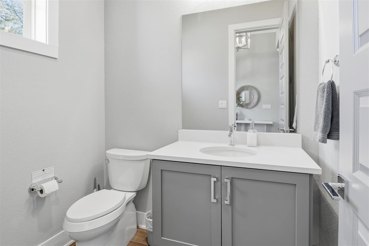 Half Bath on Main Level