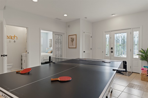 Ping-Pong table for indoore entertainment