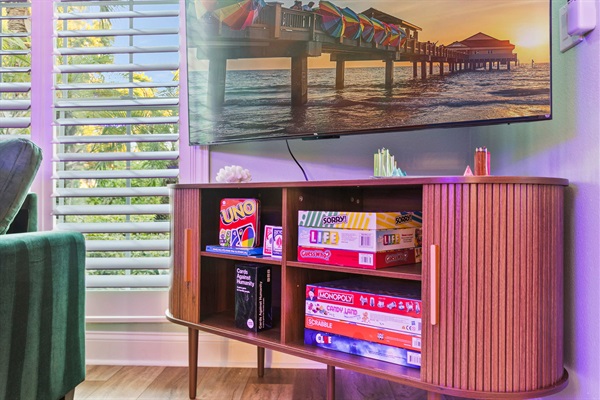 So many board and card games!