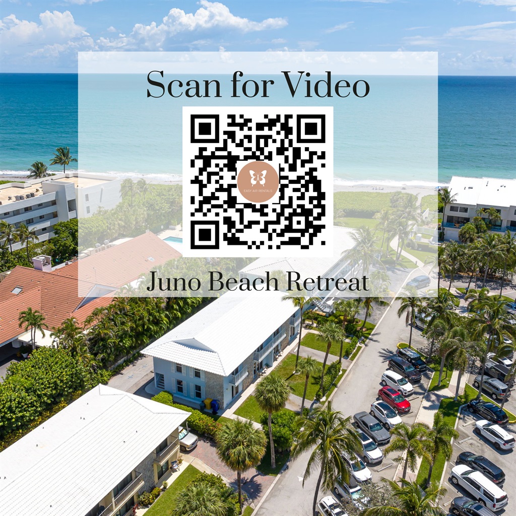 Scan the QR Code to tour the Juno Beach condos
