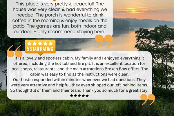 We love providing amazing stays for our guests.