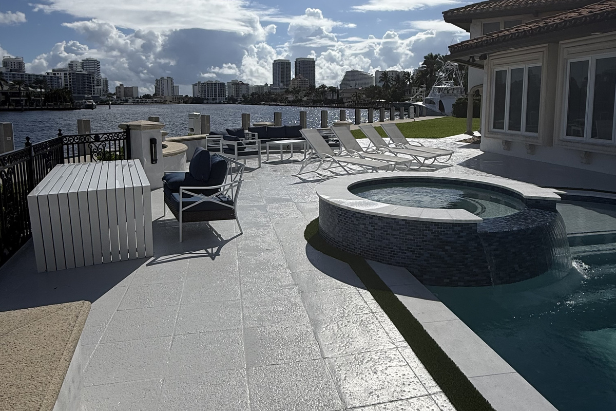Plenty of seating around pool. Child Safety fence can be installed. Please allow 24 hours notice. This must be requested