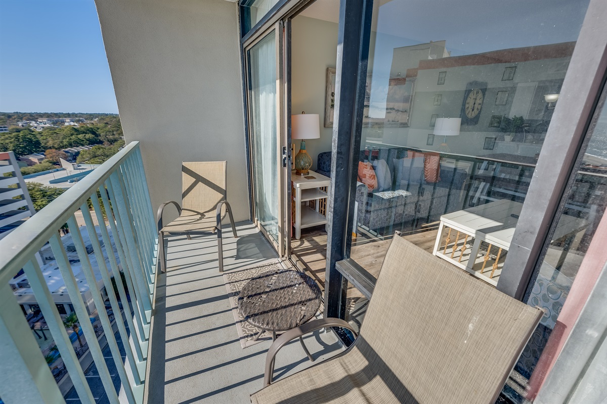 Amazing View from the Balcony!