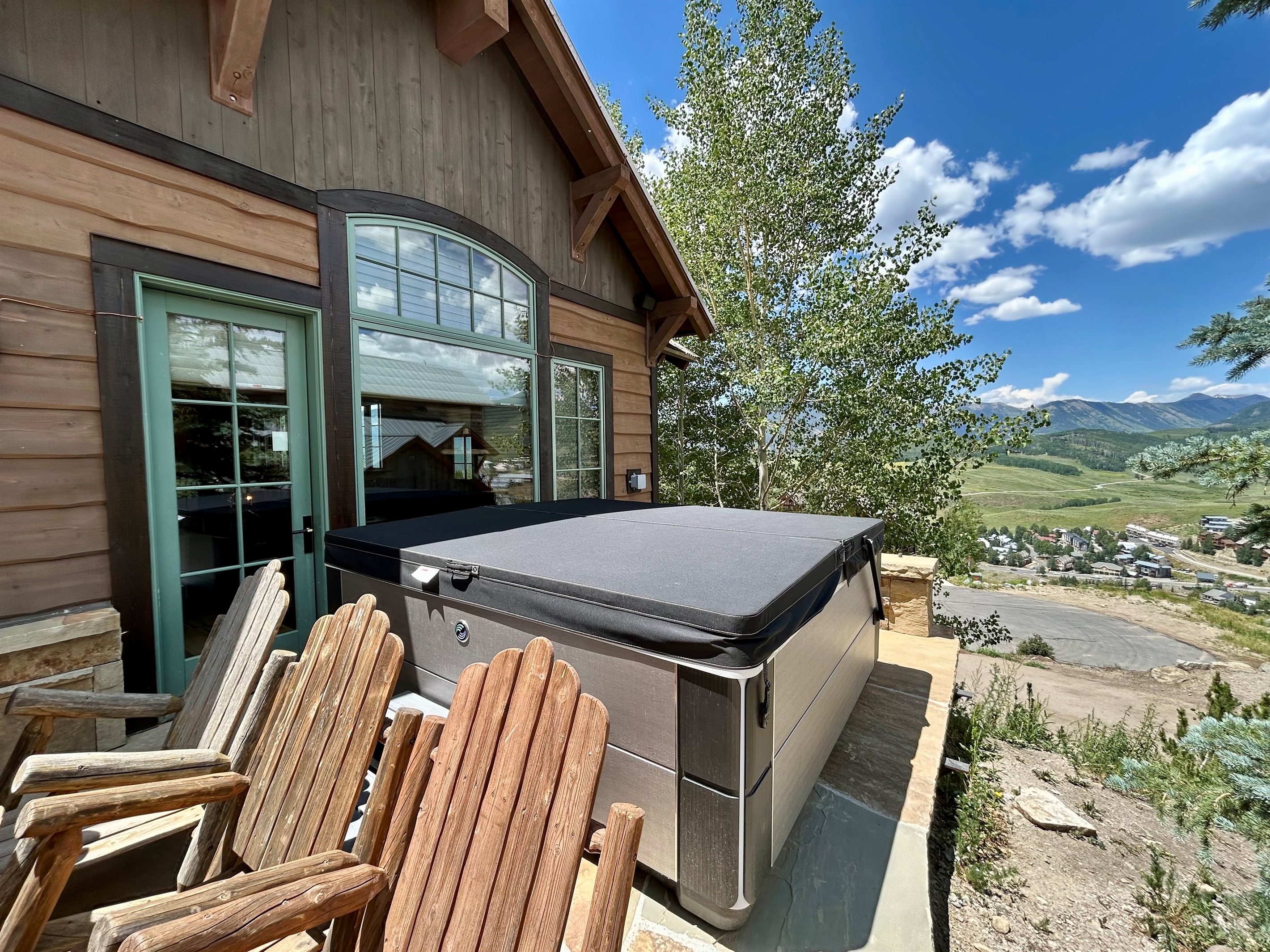 2nd Floor Exterior Hot Tub