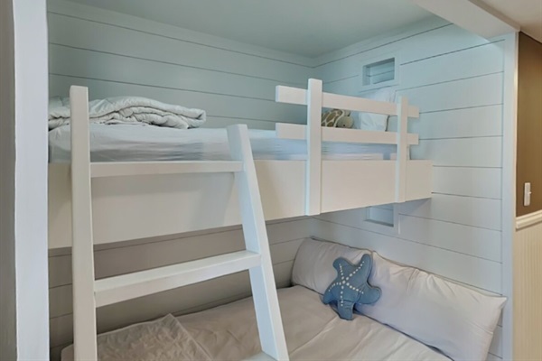 Twin over full bunks