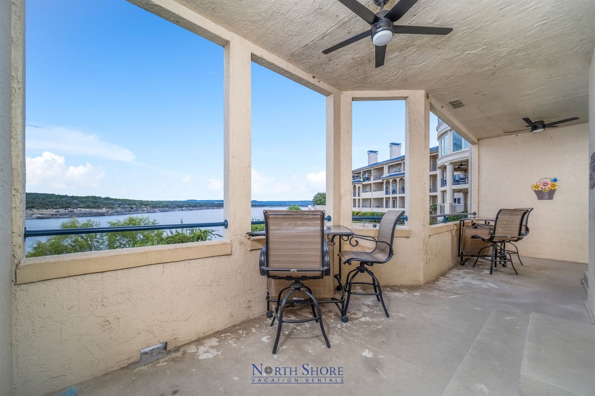 Patio Living with Lake Travis Waterfront