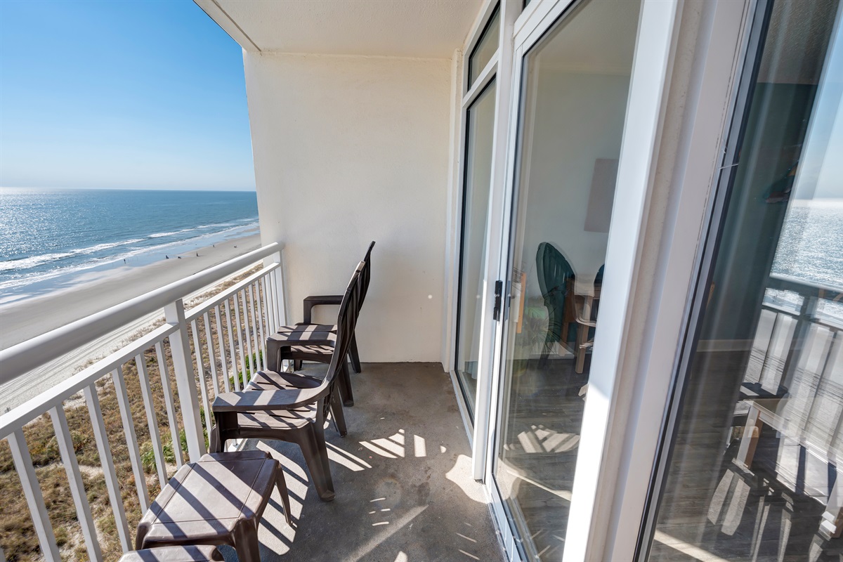 Amazing View from the Balcony!