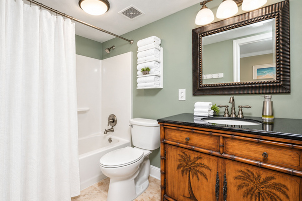 Front main full bathroom