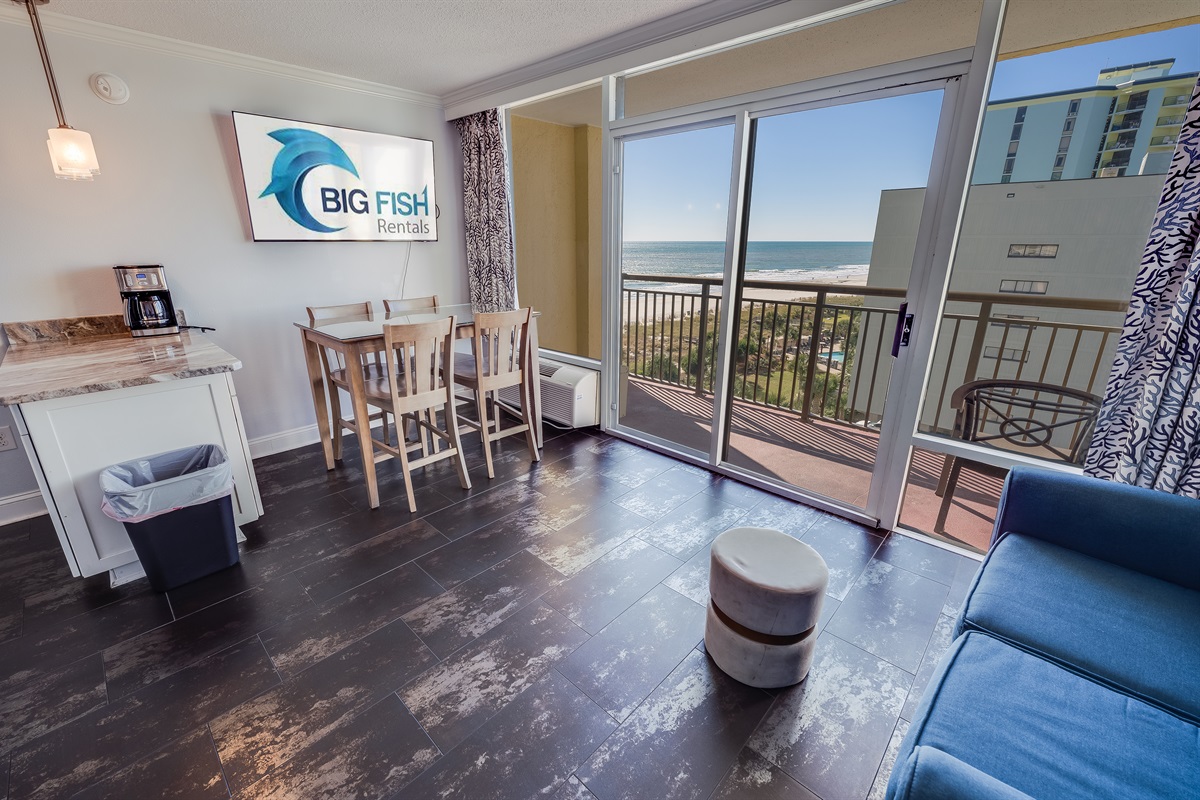 Breathtaking Views from Balcony!