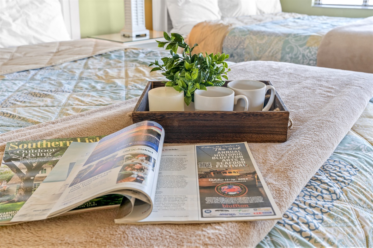 1 Queen and 1 Full in 3rd Bedroom