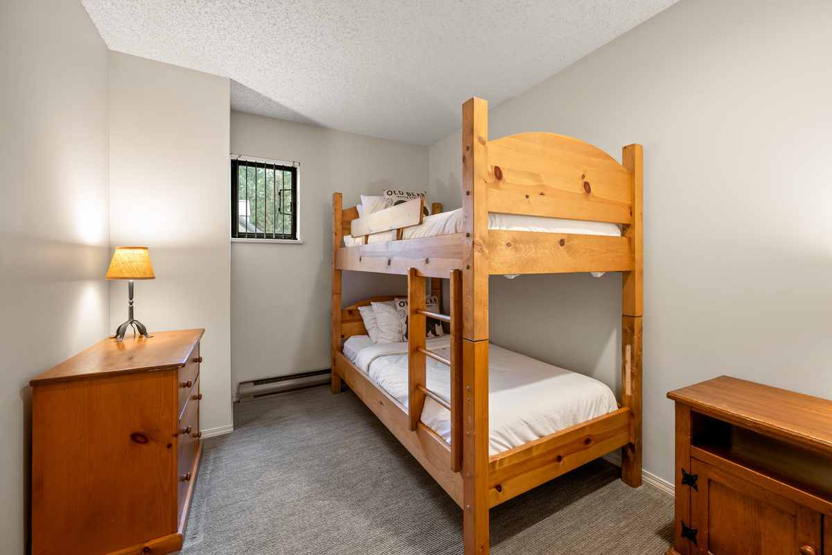 Kids' bunk room with a twin-over-twin bunk bed on the 2nd floor.