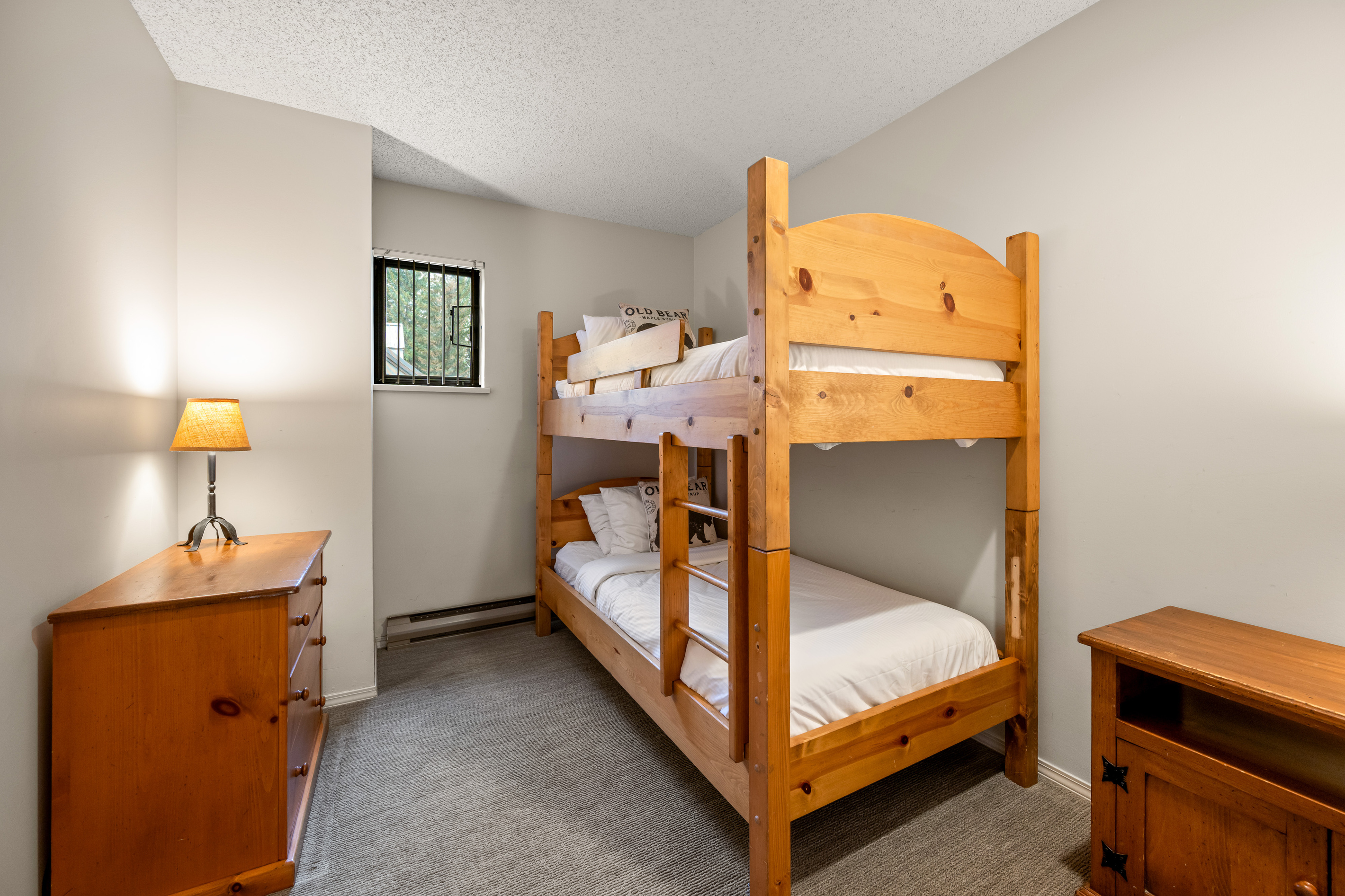 Kids' bunk room with a twin-over-twin bunk bed on the 2nd floor.