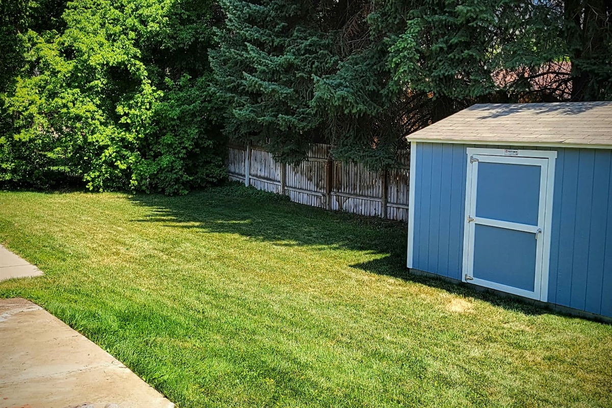 Shared backyard
