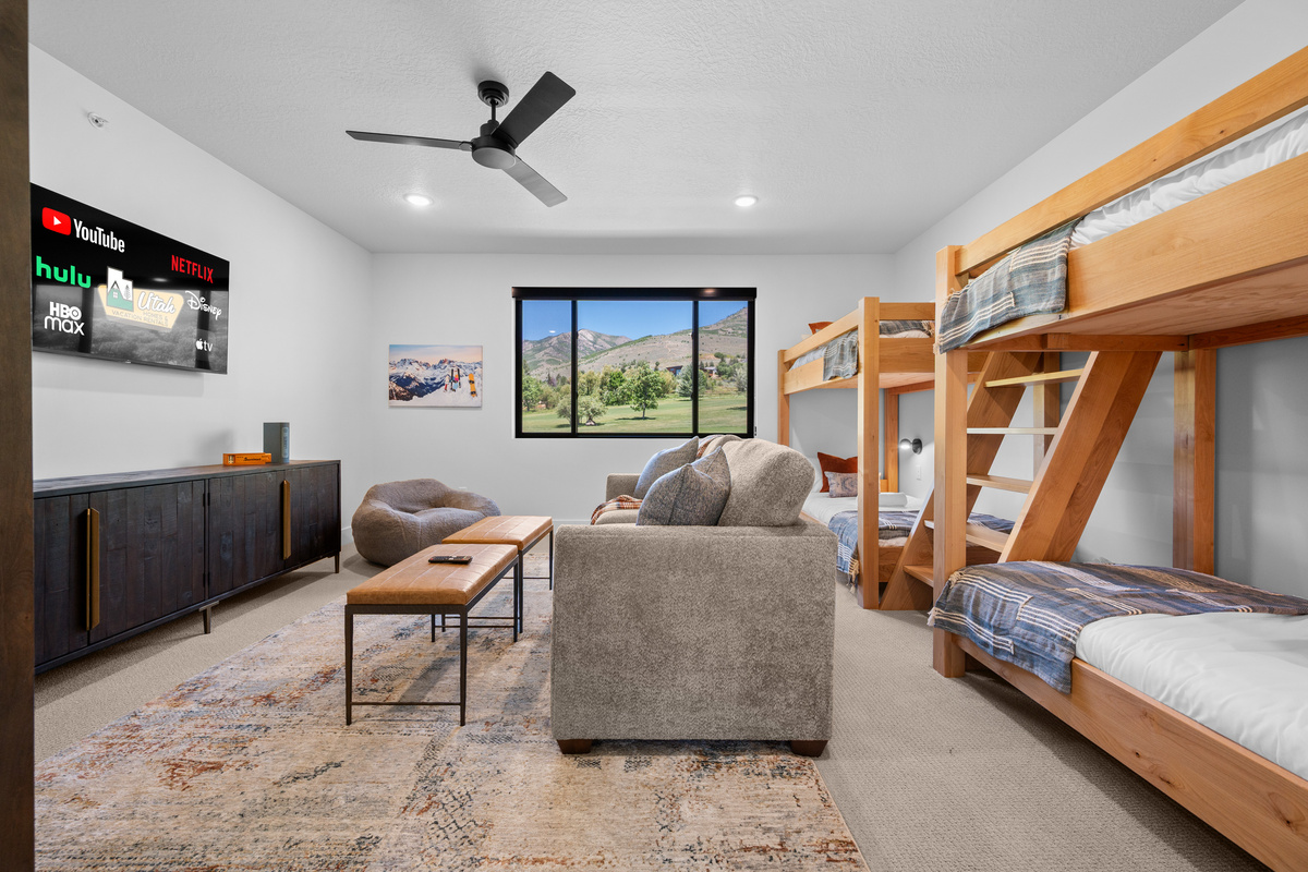 Additional Living Space Upstairs with Beautiful Views