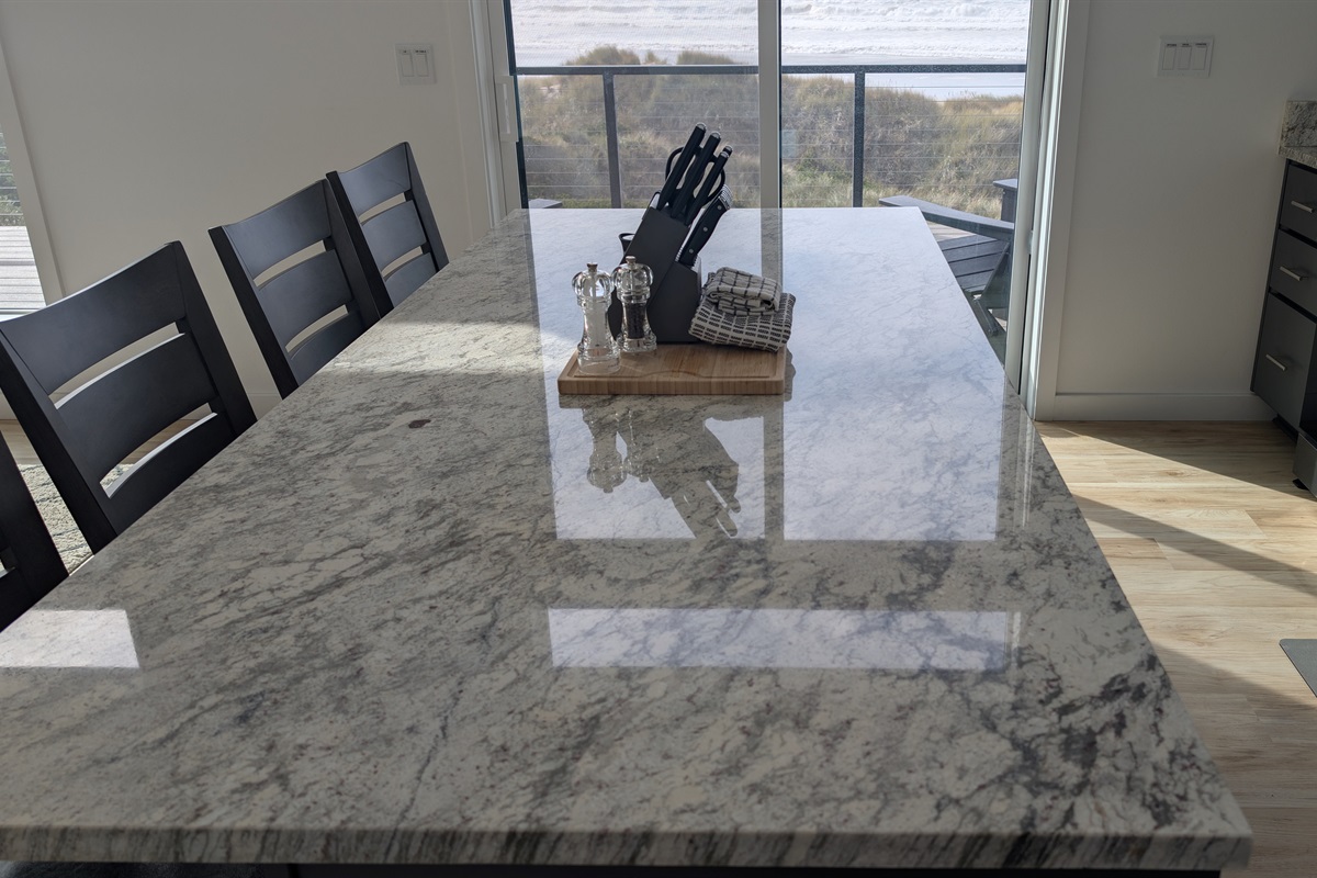 room on both sides for prep - work