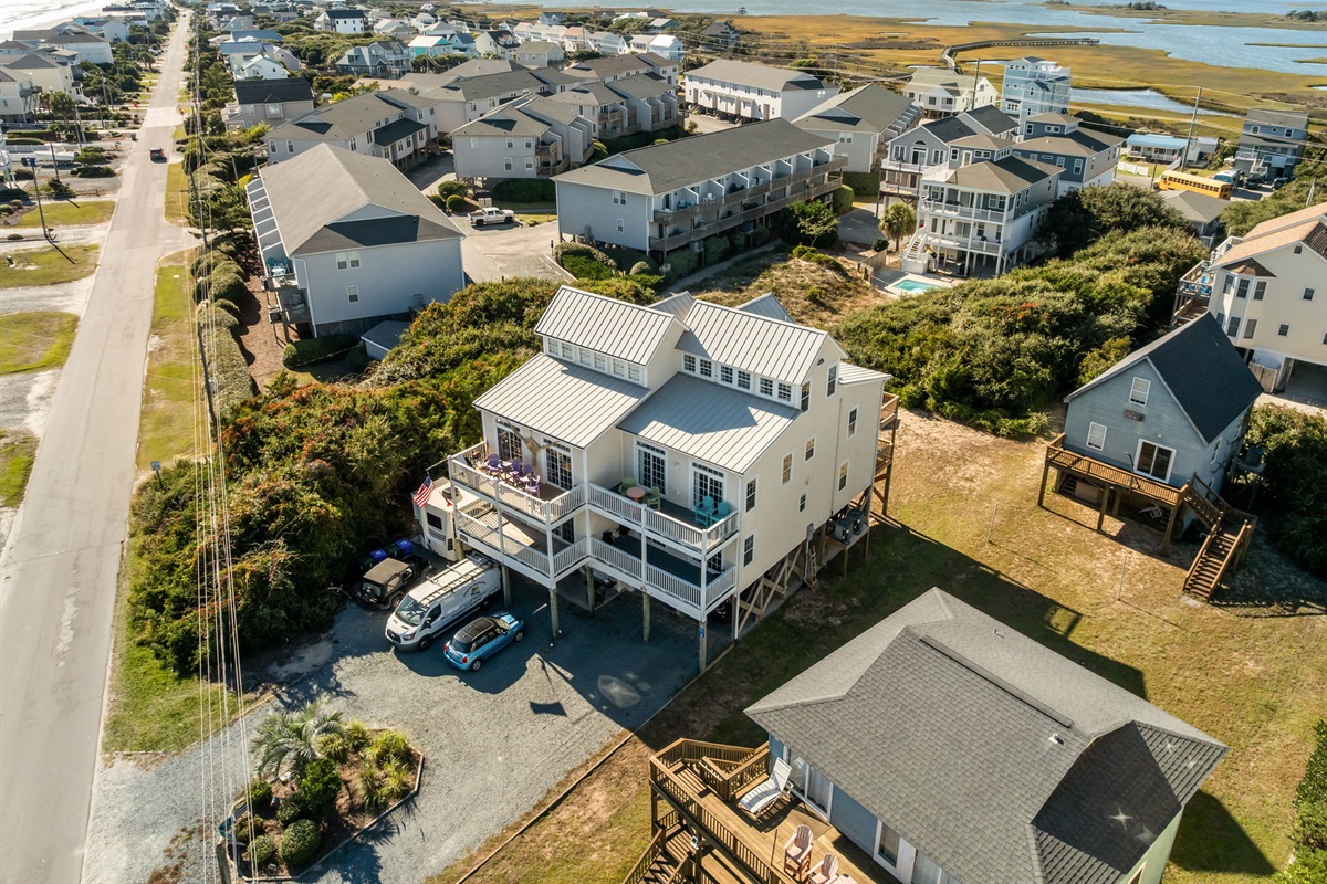 These houses are ready endless ocean breezes