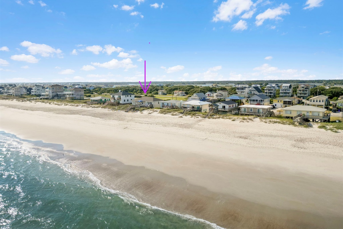 Plenty of beach for lounging and playing!