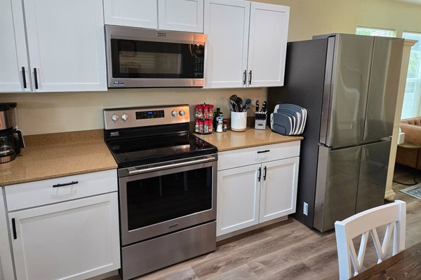 Olive oil and spices provided.