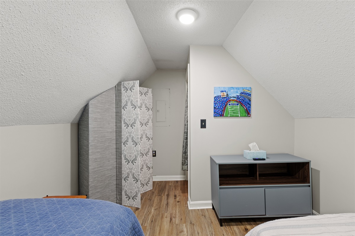 Third bedroom off of the bathroom