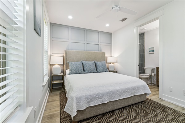Second Floor-Bedroom 3-King with ensuite bathroom