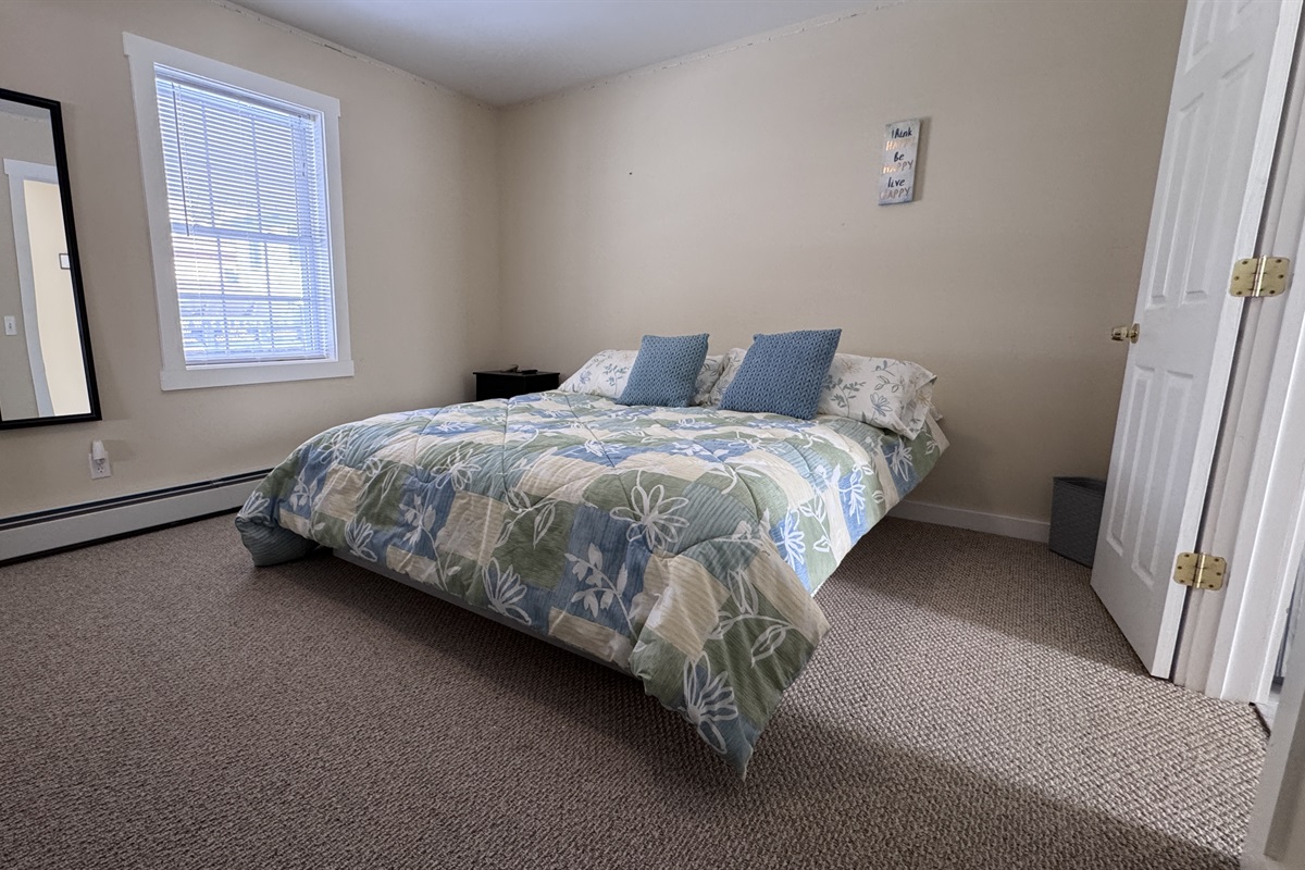 Bedroom 2 with Queen-size bed on first floor