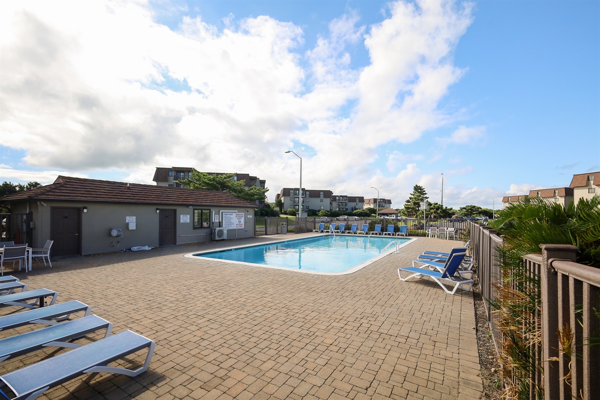 This shimmering blue oasis is calling your name!