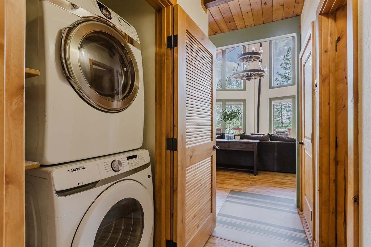 Laundry area
