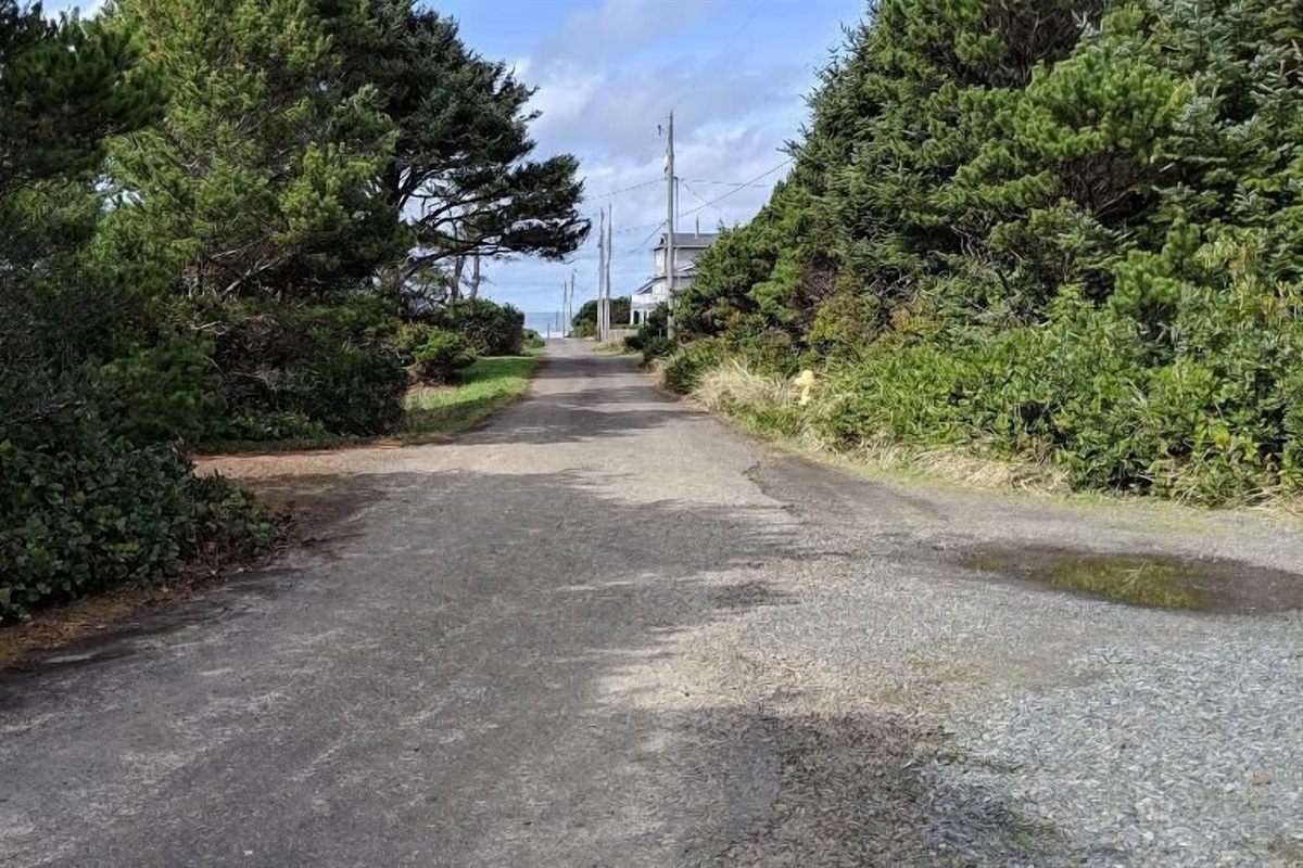 street looking north