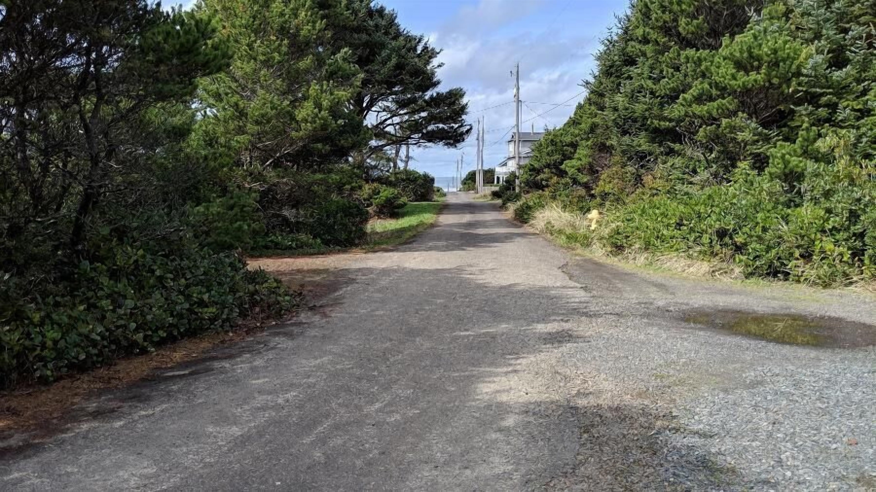 street looking north