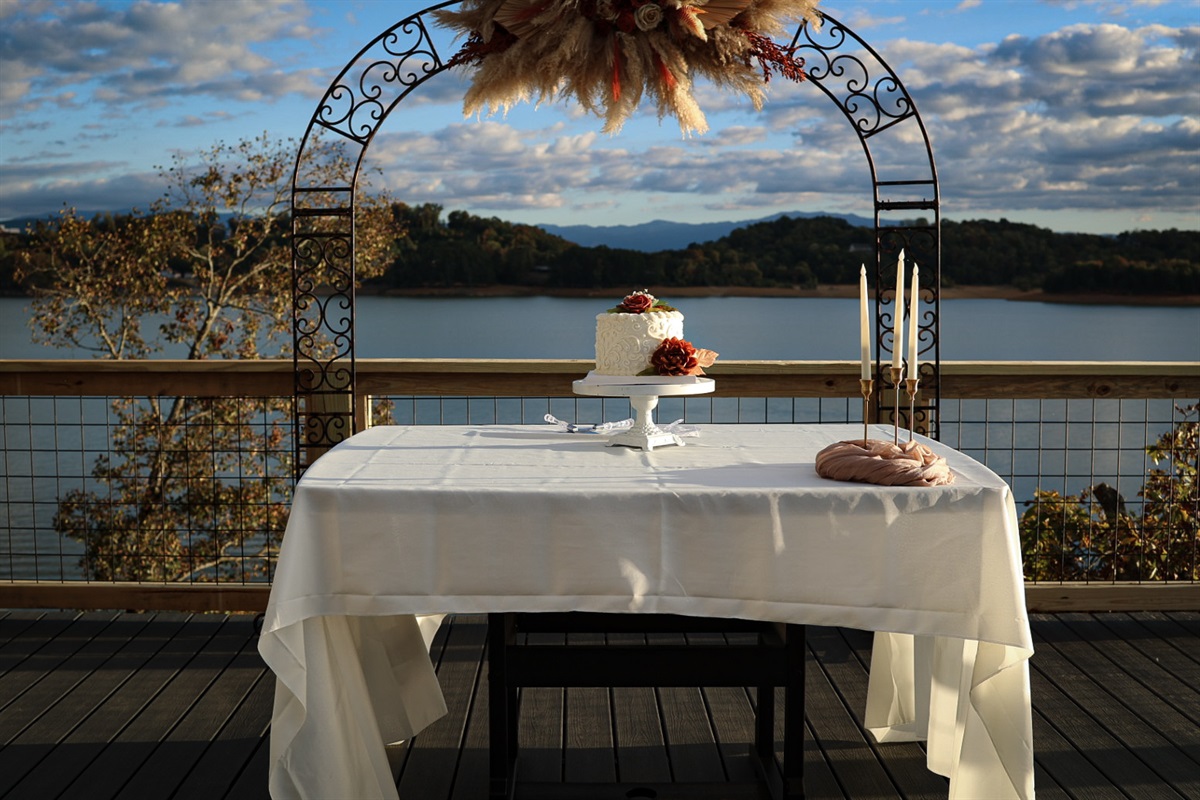 October 2025 Wedding on the deck